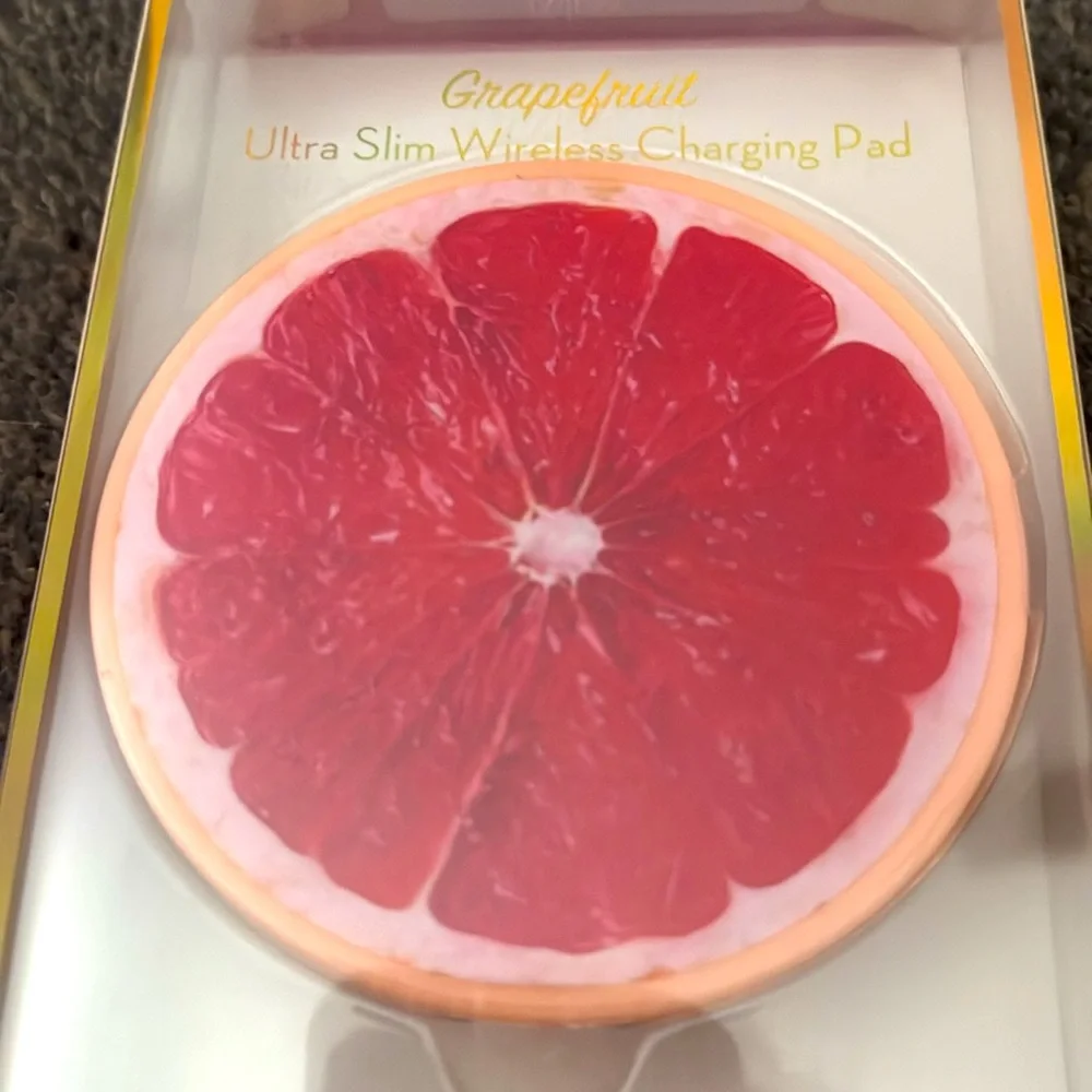 Grapefruit Wireless Charging Pad